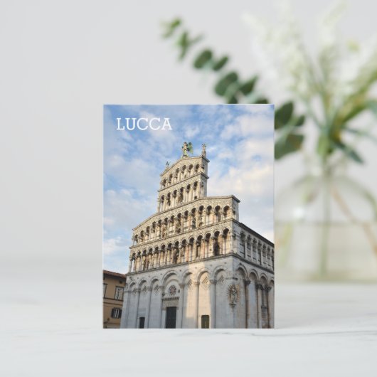 Lucca, Italien Postkarte (Stehend Vorderseite)