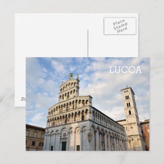 Lucca, Italien Postkarte (Vorne/Hinten)