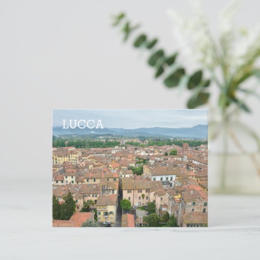 Lucca, Italien Postkarte (Stehend Vorderseite)