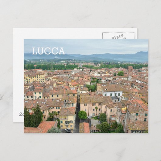 Lucca, Italien Postkarte (Vorne/Hinten)
