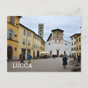Lucca, Italien Postkarte