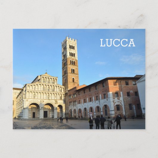 Lucca, Italien Postkarte (Vorderseite)