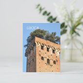 Lucca, Italien Postkarte (Stehend Vorderseite)