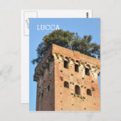 Lucca, Italien Postkarte (Vorne/Hinten)