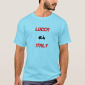 Lucca, Italien Scooter T-Shirt (Vorderseite)