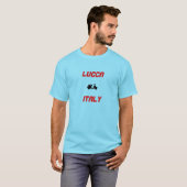 Lucca, Italien Scooter T-Shirt (Vorne ganz)