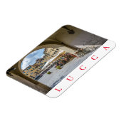 Lucca Piazza Anfiteatro Kühlschrankmagnet Magnet (Linke Seite)