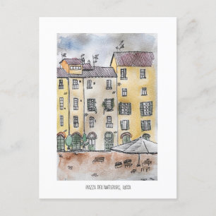 Lucca, Piazza Dell' Anfiteatro Postkarte