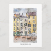 Lucca, Piazza Dell' Anfiteatro Postkarte (Vorderseite)