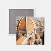 "Luce di Firenze" Der Duomo Italien Wasserfarbe Magnet (Vorderseite/Rückseite)