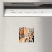 "Luce di Firenze" Der Duomo Italien Wasserfarbe Magnet (In Situ (Geschirrspüler))