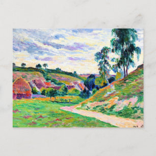 Luce - Heuschober bei Moulineux Postkarte