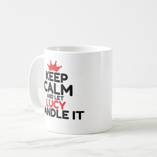 LUCE KAFFEETASSE (Vorderseite Links)