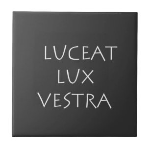 Luceat Lux vestra Fliese