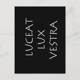Luceat Lux vestra Postkarte