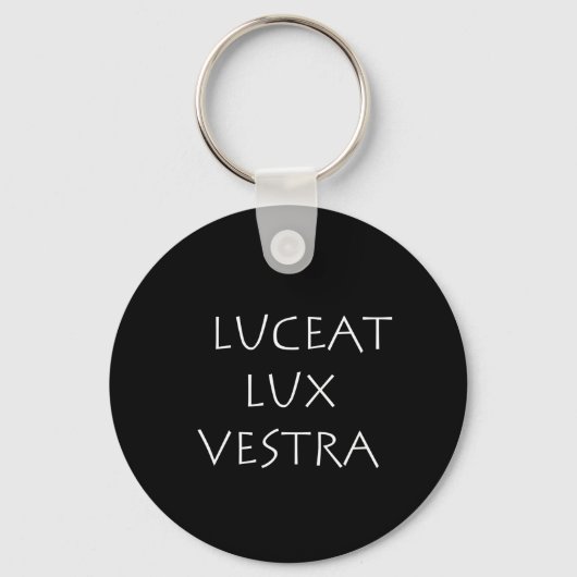 Luceat Lux vestra Schlüsselanhänger (Vorderseite)