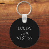 Luceat Lux vestra Schlüsselanhänger (Vorderseite)