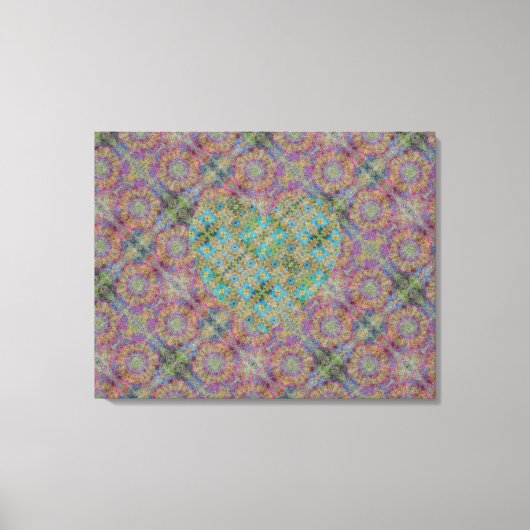 Lucene Folkstone Heart Leinwanddruck (Vorderseite)