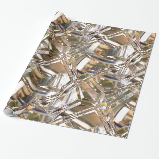 Lucent Markeid Elegante Chic Geschenkpapier (Ungerollt)