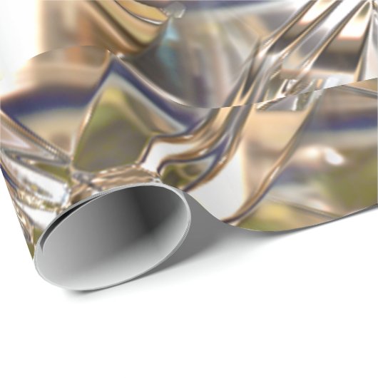 Lucent Markeid Elegante Chic Geschenkpapier (Rolleneckpunkt)