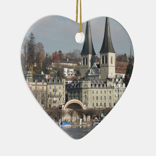 Lucern, die Schweiz Keramik Ornament (Rechts)