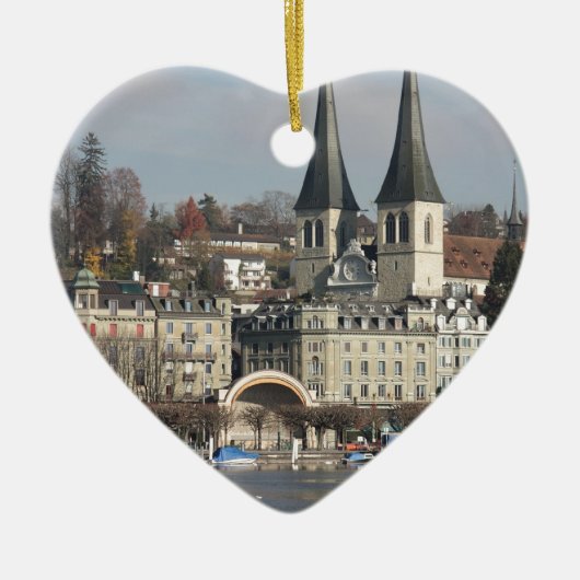 Lucern, die Schweiz Keramik Ornament (Vorne)