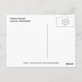 Lucerne Chateaux Gutsch Postcard Postkarte (Rückseite)