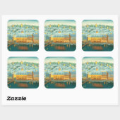 Lucernenis 2001 quadratischer aufkleber (Blatt)