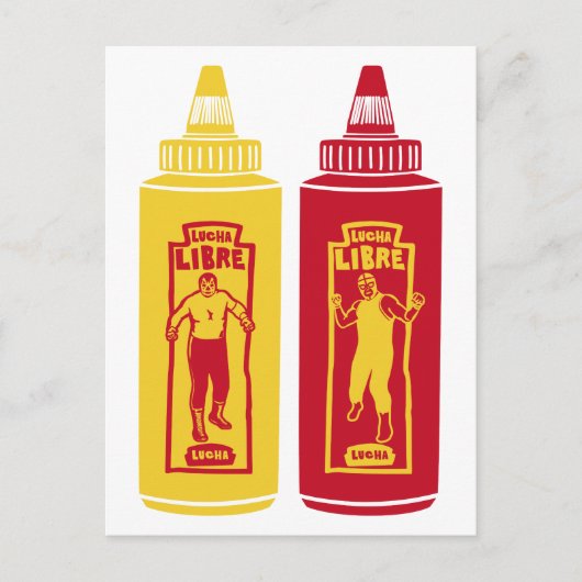 LUCHA#8 POSTKARTE (Vorderseite)