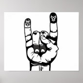 lucha de dedos poster (Vorne)