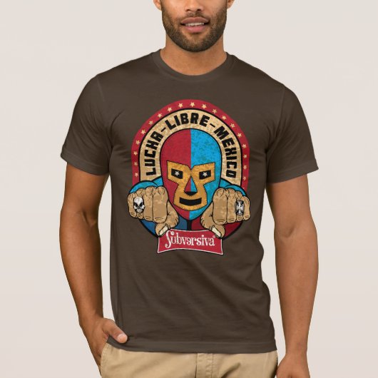 LUCHA-LIBRE-002 T-Shirt (Vorderseite)