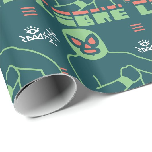 LUCHA LIBRE#120 GESCHENKPAPIER (Rolleneckpunkt)