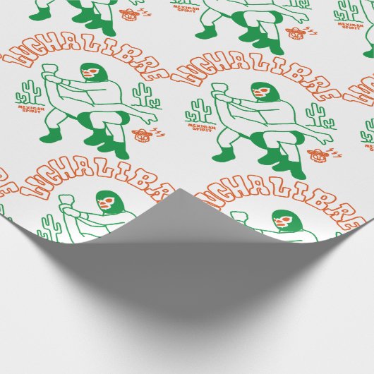 LUCHA LIBRE#126 GESCHENKPAPIER (Ecke)