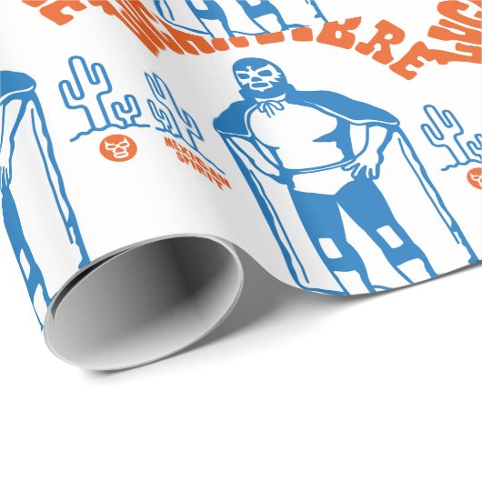 LUCHA LIBRE#127 GESCHENKPAPIER (Rolleneckpunkt)