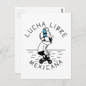 LUCHA LIBRE#26a Postkarte (Vorne/Hinten)