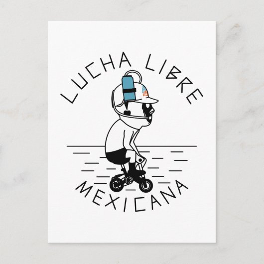 LUCHA LIBRE#26a Postkarte (Vorderseite)