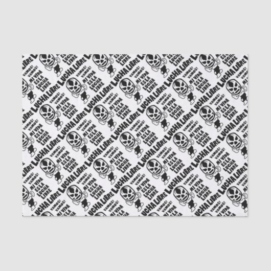 LUCHA LIBRE#51mono Seidenpapier (Vorderseite)