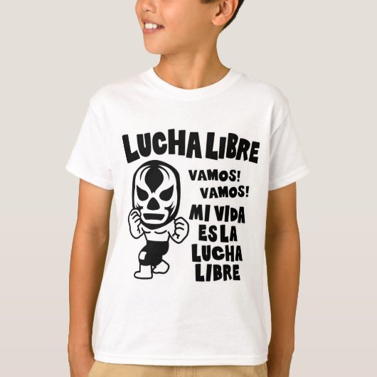 LUCHA LIBRE#51mono T-Shirt (Vorderseite)