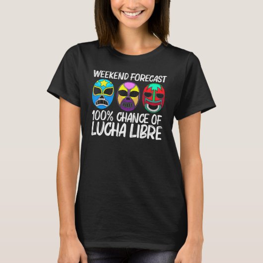 Lucha Libre Art for Men Wrestling Wrestler M T-Shirt (Vorderseite)