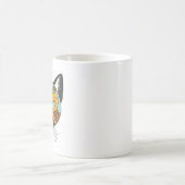 Lucha Libre Cat Kaffeetasse (Mittel)