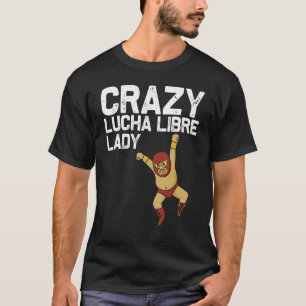 Lucha Libre Designs Frauen Mama Mexikanisches Ring T-Shirt