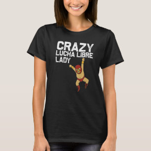 Lucha Libre Designs Frauen Mama Mexikanisches Ring T-Shirt