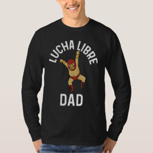 Lucha Libre Designs für Papa Männer Mexikanisches T-Shirt