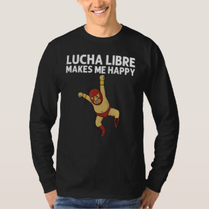 Lucha Libre Designs Männer Frauen Mexikanisches Ri T-Shirt