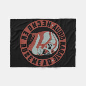 Lucha Libre Fleecedecke (Vorderseite (Horizontal))