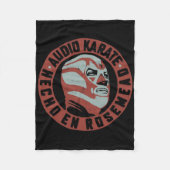 Lucha Libre Fleecedecke (Vorderseite)