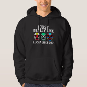 Lucha Libre Für Männer Frauen Mexikanische Wrestl Hoodie