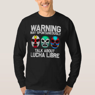 Lucha Libre für Männer Frauen mexikanische Wrestli T-Shirt