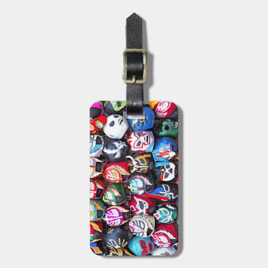 Lucha Libre Gepäckanhänger (Vorderseite vertikal)