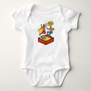 Lucha Libre Helden Baby Strampler